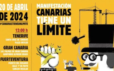 La pancarta de Clavijo