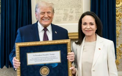 Una medalla para Trump
